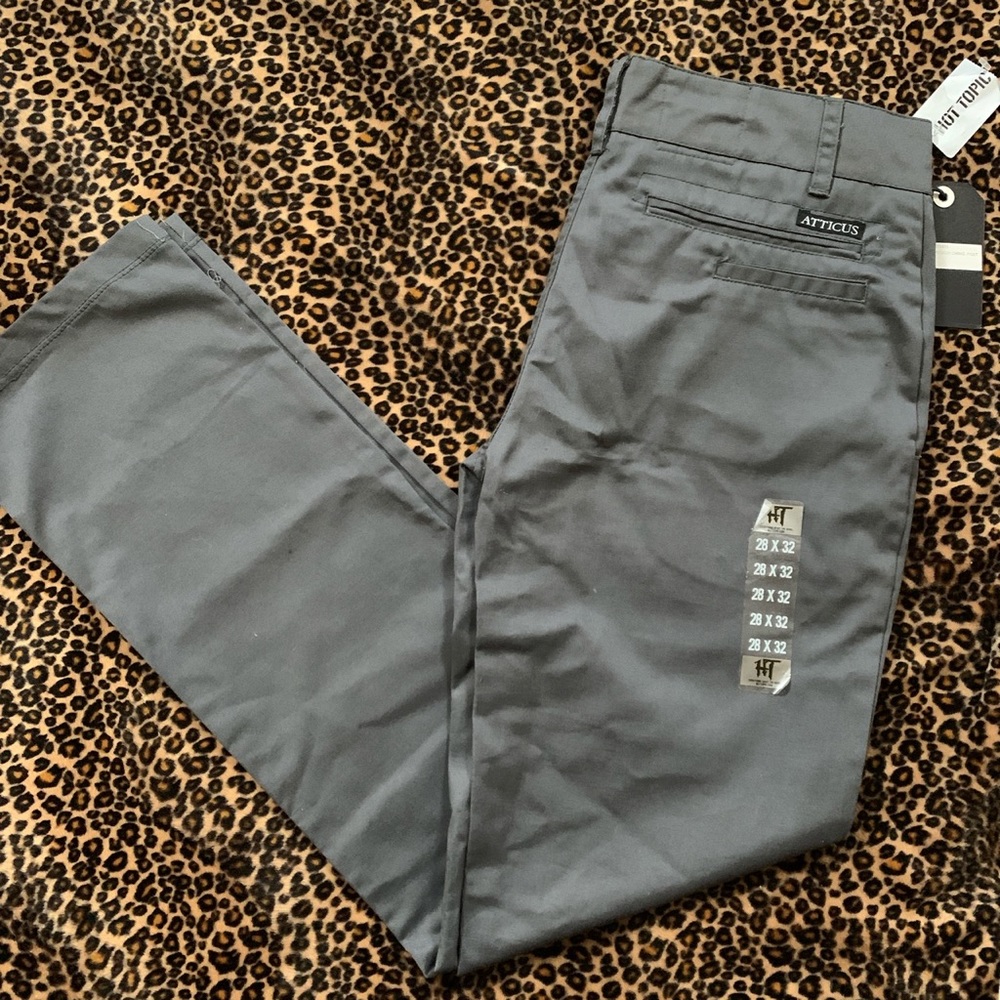 Atticus lowdown skater chino pants.